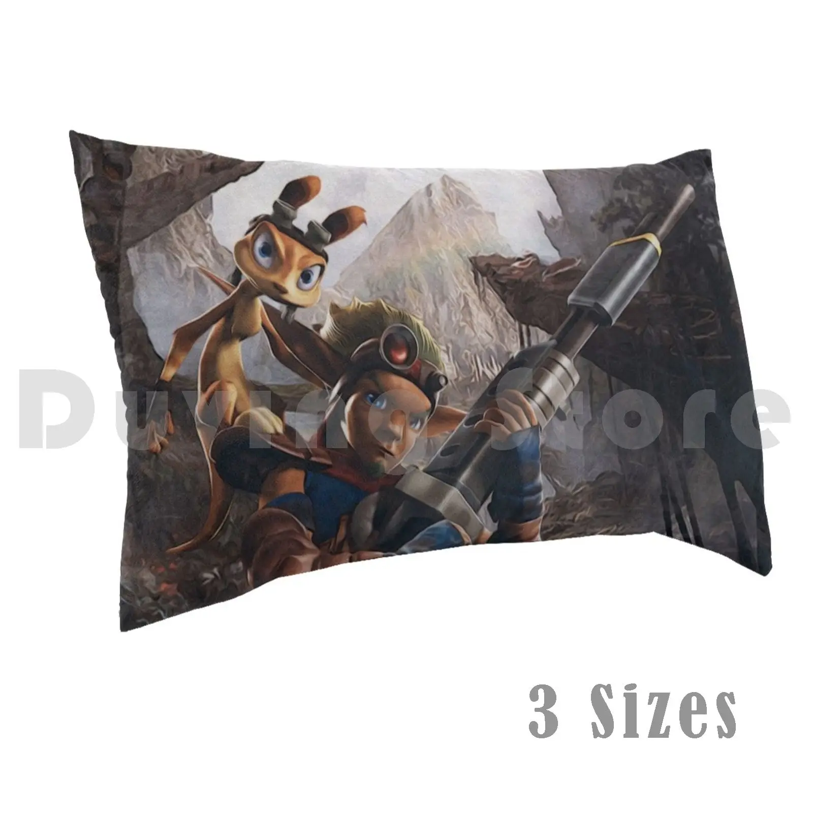 

Чехол-наволочка с изображением предшественника Hero 4, 50x75, как и дакстер, как дакстер, джандакстер, озорная собака, игровая станция Ps3