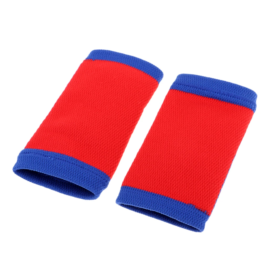 2pcs Wristband Support Brace Compression Sleeve  for Sprains Strain Gym Strap Protector with High Elasticity for sprains Strain