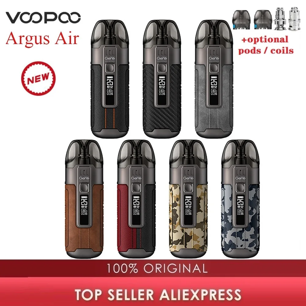 Горячая Распродажа 100% оригинальный набор VOOPOO Argus Air Pod аккумулятор 900 мАч емкость 3