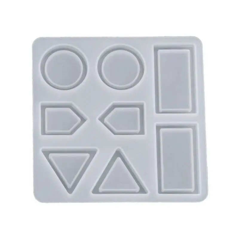 

Crystal Epoxy Resin Mold Earrings Pendant Casting Silicone Mould DIY Making Tool U4LF