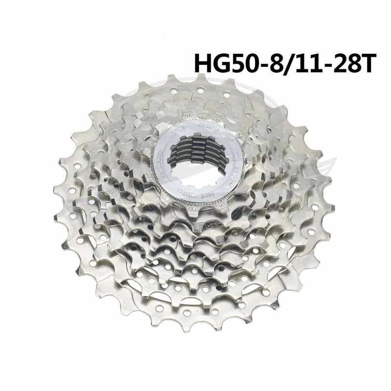 Shimano CS-HG50-8 MTB горный велосипед/дорожный велосипед 8 Скорость коробокой колеса 8 Скорость маховик 11-28/32 T кассета Запчасти для велосипедов