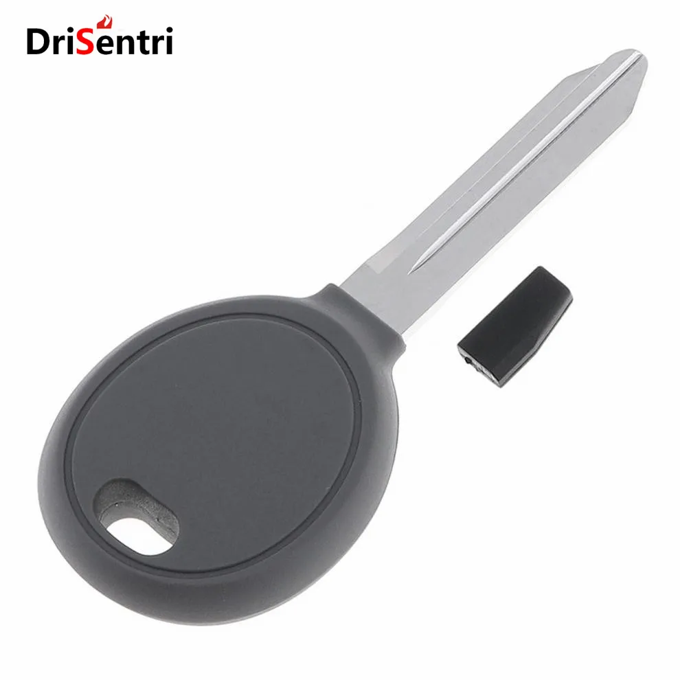 

Uncut Replacement Transmitter Ignition Car Chip Key Fob Replacement with ID46 Chip fit for Chrysler Dodge Jeep 1998-2014