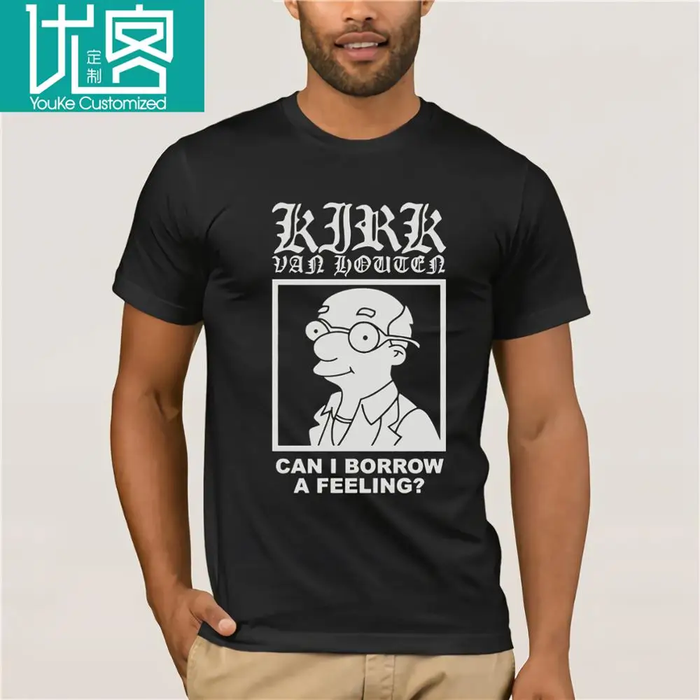 Can I Borrow A Feeling Kirk Van Houten Men'S T Shirt | Мужская одежда