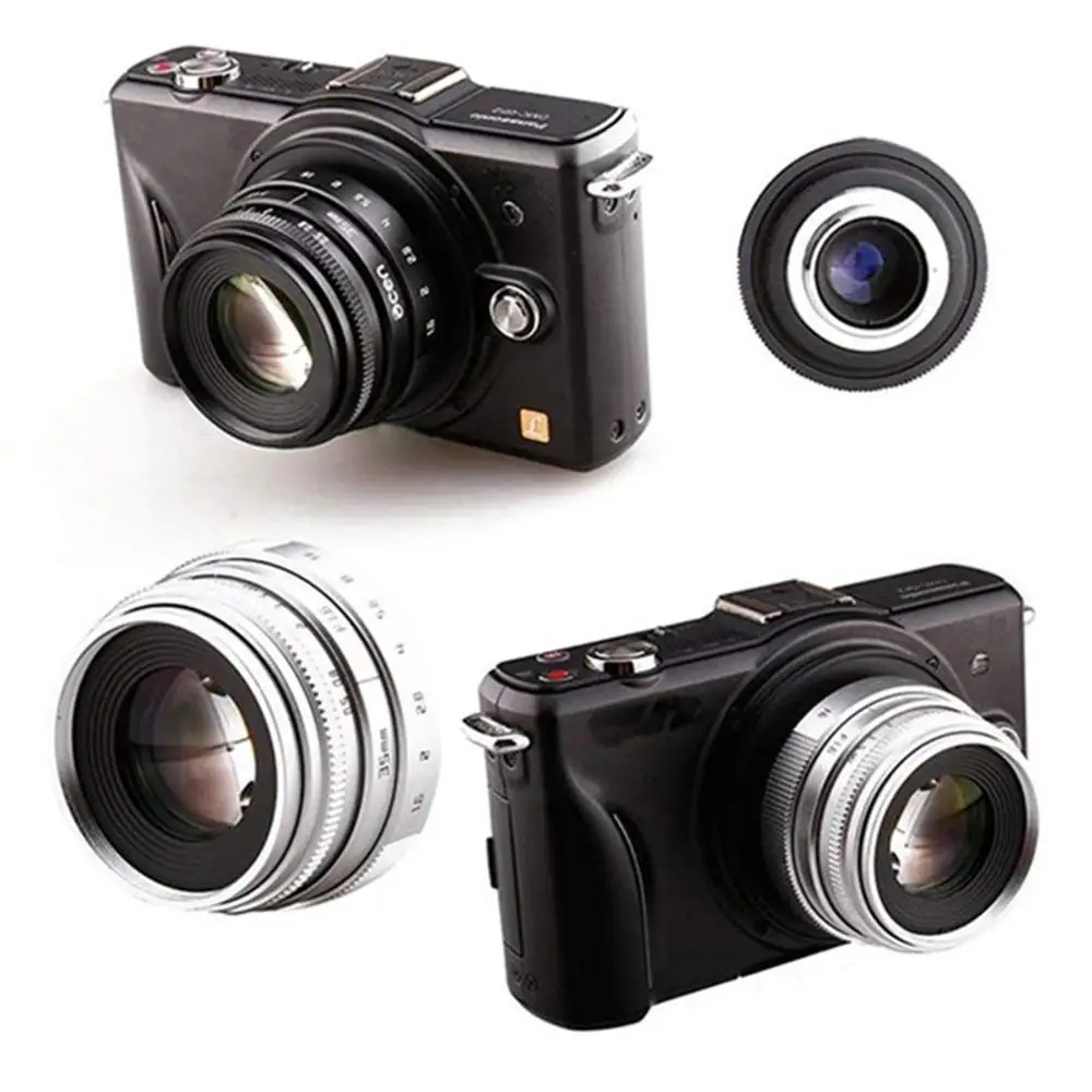 

Mini 35mm F1.6 APS-C TV Lens/CCTV For 16mm C Mount Sony A6500 A6400 A6300 A6000 A5100 A5000 NEX-6 NEX-7 NEX-5T NEX-5R NEX-3N