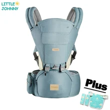 0-48M Эргономичные рюкзаки-кенгуру для малышей с сидением Перевозчик фронтальная эргономичный типа «кенгуру» Обёрточная бумага слинг для малышей для путешествий