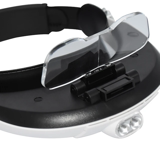 Méhészeti Nagyítás Üveg Led -Os Lámpás Tenyésztő Méhkirálynő Berendezés Több Fejpánt Nagyító Szerszámok - Image 5