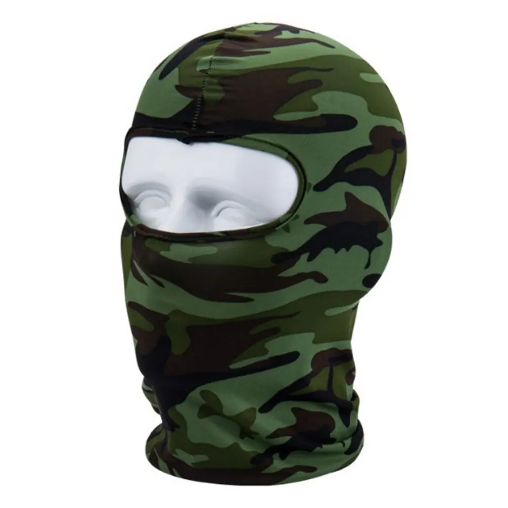 Camouflage Winter Fleece Warm Full Face Cover Anti-dust Windproof Ski Mask Snowboard Hood Anti-dust Bike Balaclavas Scarf