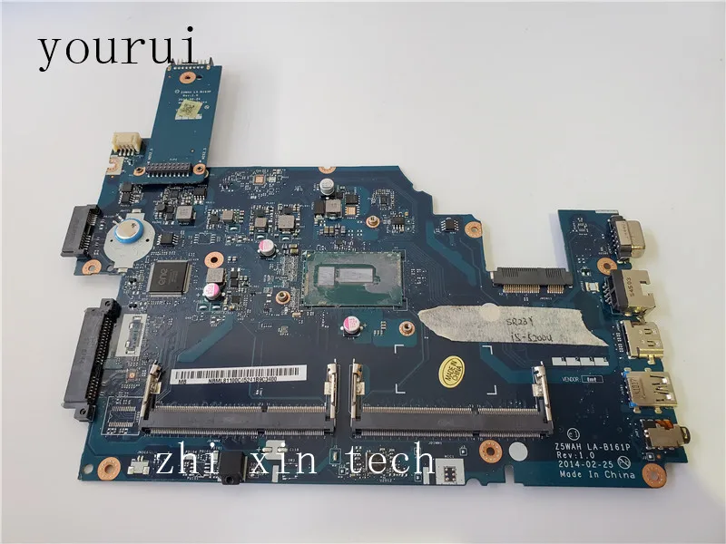 ^Cheap yourui For Acer aspire E5-531 E5-571 Laptop motherboard with i5-5200u CPU NBML81100C Z5WAH LA-B161P DDR3 Fully tested ok