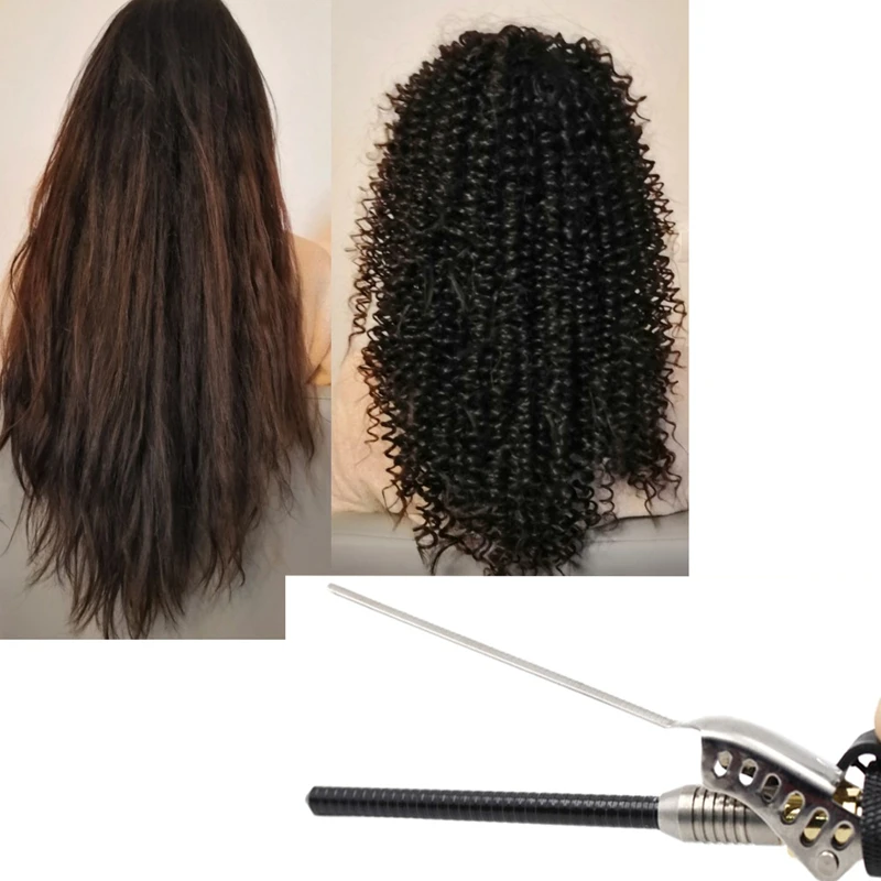 7 мм бигуди ручные вращающиеся бигуди для волос ролик палочка железная палочка бигуди для волос подходит для детей мужские маленькие кудрявые волосы выпрямление