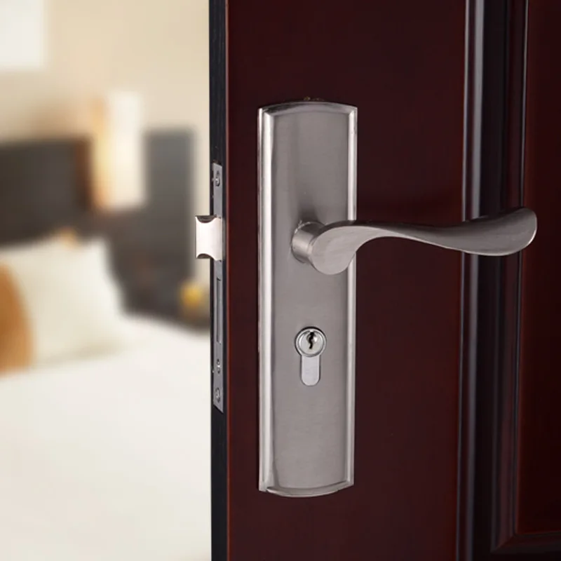 Modern Style Door lock Interior Room Aluminum Handle Lock For Wooden | Обустройство дома