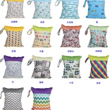 TSOOCOSY цифровая печать водонепроницаемый двойной карман на молнии детская сумка для хранения подгузников Моющаяся Ткань подгузник Влажная и сухая сумка Mumm dag