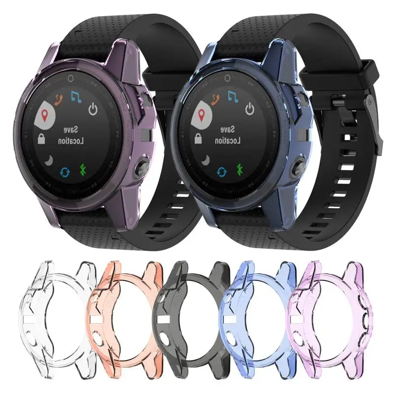 Все совместимо защиты чехол для Garmin Fenix5 5S смарт часов прозрачный из