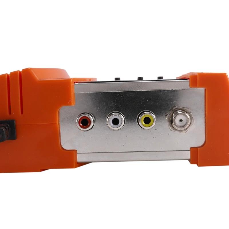 M69 Professional Digital VHF UHF RF Modulator AV to RF AV to TV Converter Adapter(Orange US Plug)