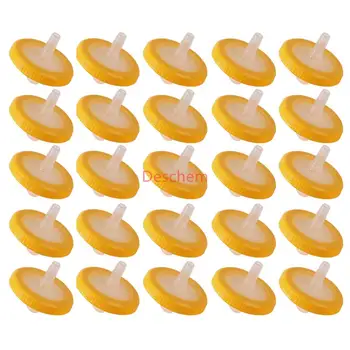 

PTFE Syringe Filter 25MM,0.45um,25 Pcs/Bag,Lab Chemistry Labware