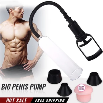 

pump penis Enlargement Pumps Peni-s Cock Pro Extender Vacuum Pump For Men Dick Erection Assisting Transparent Device 6 Styles