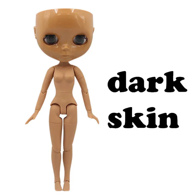 factory blyth doll joint body bjd toy without makeup shiny face for cutom doll DIY 14