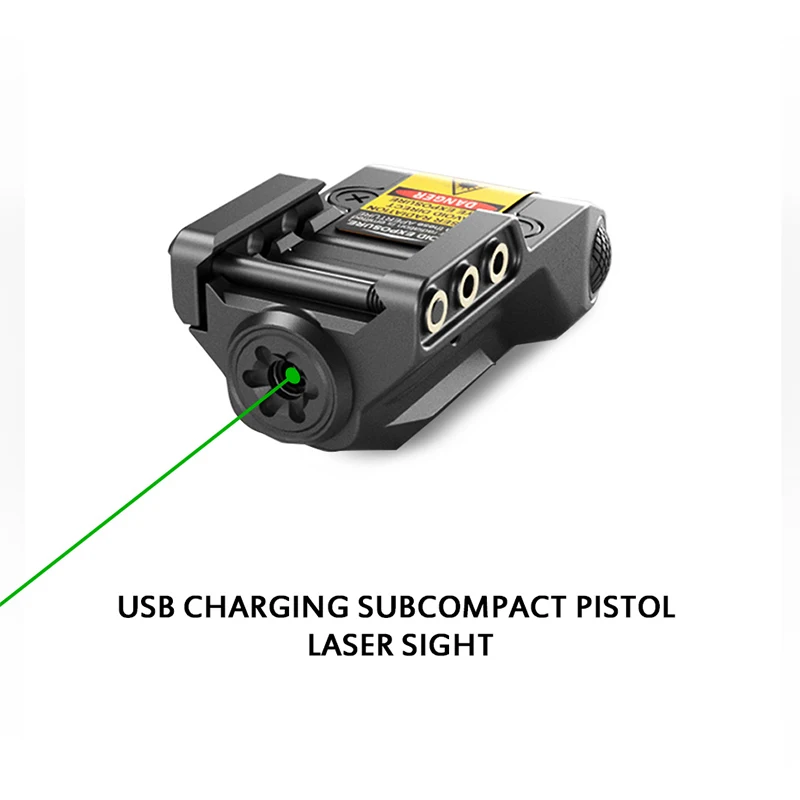 Sensor switch subcompact pistol green laser sight air gun hunting tactical smart glock green laser sight for pisol-5