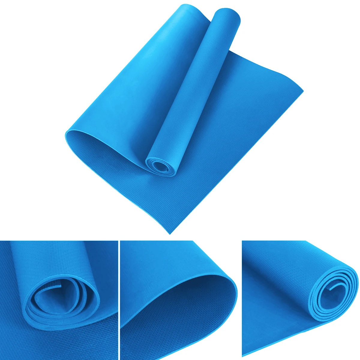 Esteira da Ioga Almofada de Exercício Esteira da Aptidão Pilates ao ar Grosso Deslizamento Dobrável Ginásio Livre Indoor Treinamento Exercício Fitness Tapete 40mm Não 32 High Quality Brinquedos e hobbies