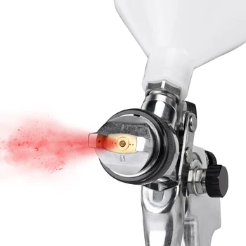Cheap Air Spray Gun AS1007 600cc Cup Paint Spray Gun Hand Manual Waterbased Air Spray Gun Painting