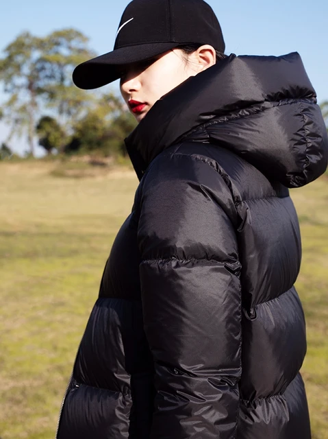 Long Thickened Knee Down Jacket 