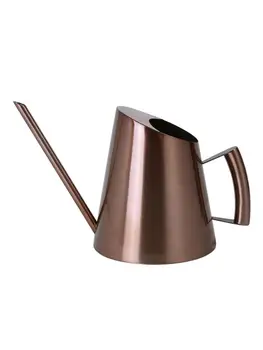 

500/1000ML Stainless Steel Long Mouth Watering Pot Green Plant Watering Can Golden Watering Kettle Gardening Tools Watering Can