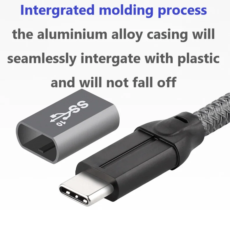 USB3.2 Тип C с e-маркер поддержка передачи данных 20 Гбит/с 20V5A 100 Вт