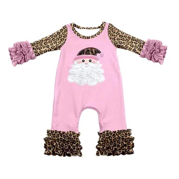 

Lovely Kids Baby Girl Boy My First Christmas Letter Romper Pant Outfits Xmas Embroidery Set Autumn Clothing Free Shipping