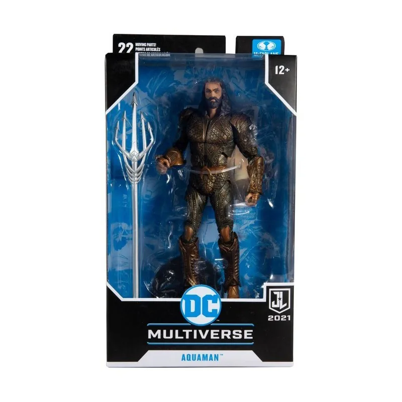 Liga de Justiça Figura de Ação Presente de Aniversário Original Mcfarlane Brinquedos Multiverso Aquaman Modelo Decoração Coleção Brinquedo 7-polegada dc 18 High Quality Brinquedos e hobbies