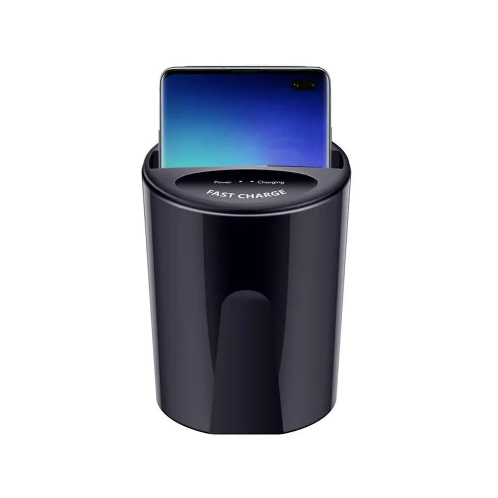 

X9A Car Wireless Charger Cup with USB Output 10W Fast Charging Technology for iPhoneXS/XR/XS Max for Airpods 2th