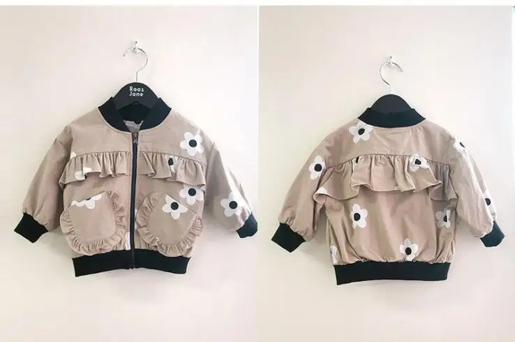KHAKI JACKETS Ins/Популярные платья принцессы для девочек; свитеры; модная Роскошная Одежда для девочек; костюм принцессы; Рождественская одежда - Цвет: KHAKI JACKETS