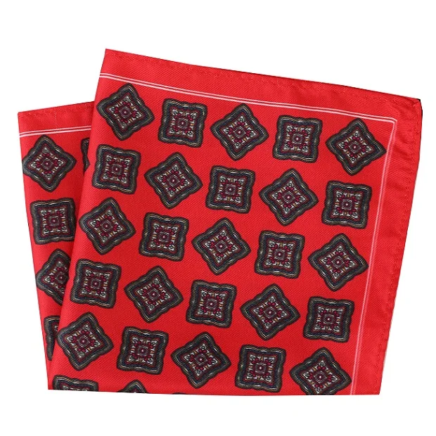DPH137 Pocket Square Портной Смит мужской роскошный костюм карманные квадраты 30x30 см Большой размер Бизнес Печатных Цветочные Пейсли Твердые в горошек платки полотенце для сундуков - Цвет: DPH137 Pocket Square