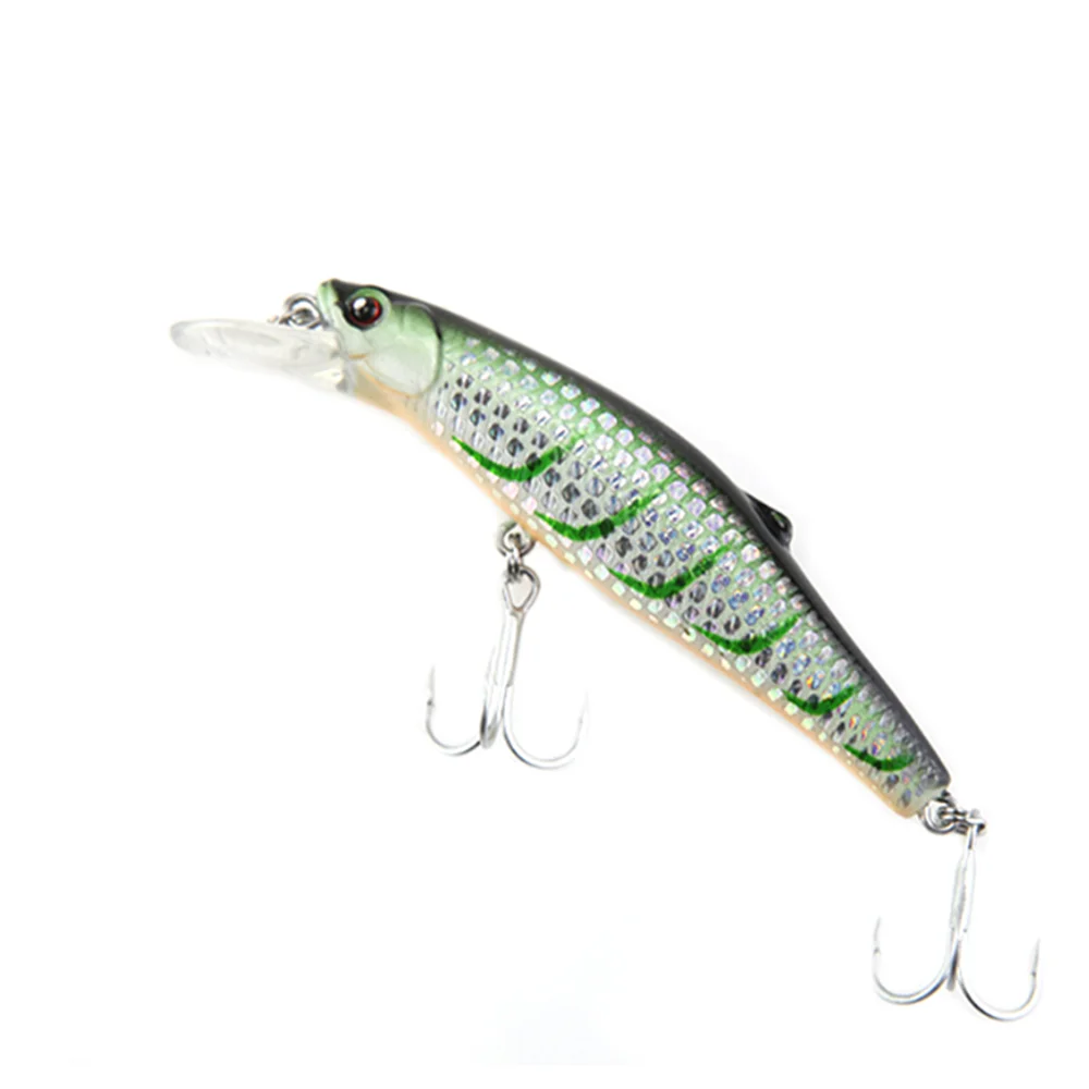 80mm 25g Minnow 0.3-2.5m Sinking Artificial Fishing Lures Swimbait Tackle VMC Hook Hard Baits |