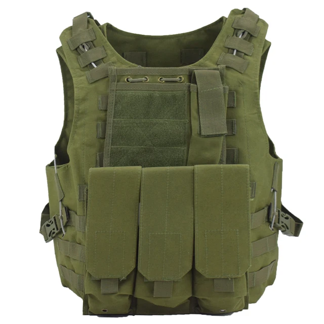 Tactical Gear Plate Carrier Vest Military Hunting Paintball Equipment 4