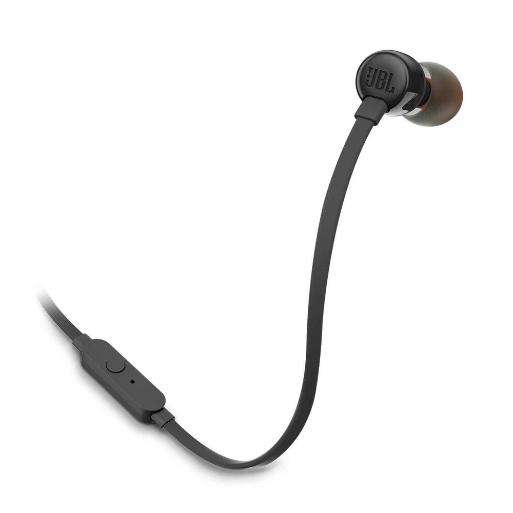 Original JBL T110 In Ear Wired Headphones Music Deep Bass Earbuds Sport Running Earphones Headset With Mic Support IOS Android