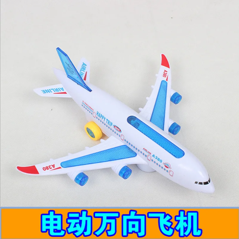 

A380 Large Size Electric Universal Air Bus Airplane Shining Music Universal Airliner Flash CHILDREN'S Toy