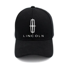 Lincoln, США, авто принт, шапка-Кепка унисекс для мужчин и женщин, хлопковая шапка унисекс, регулируемый размер