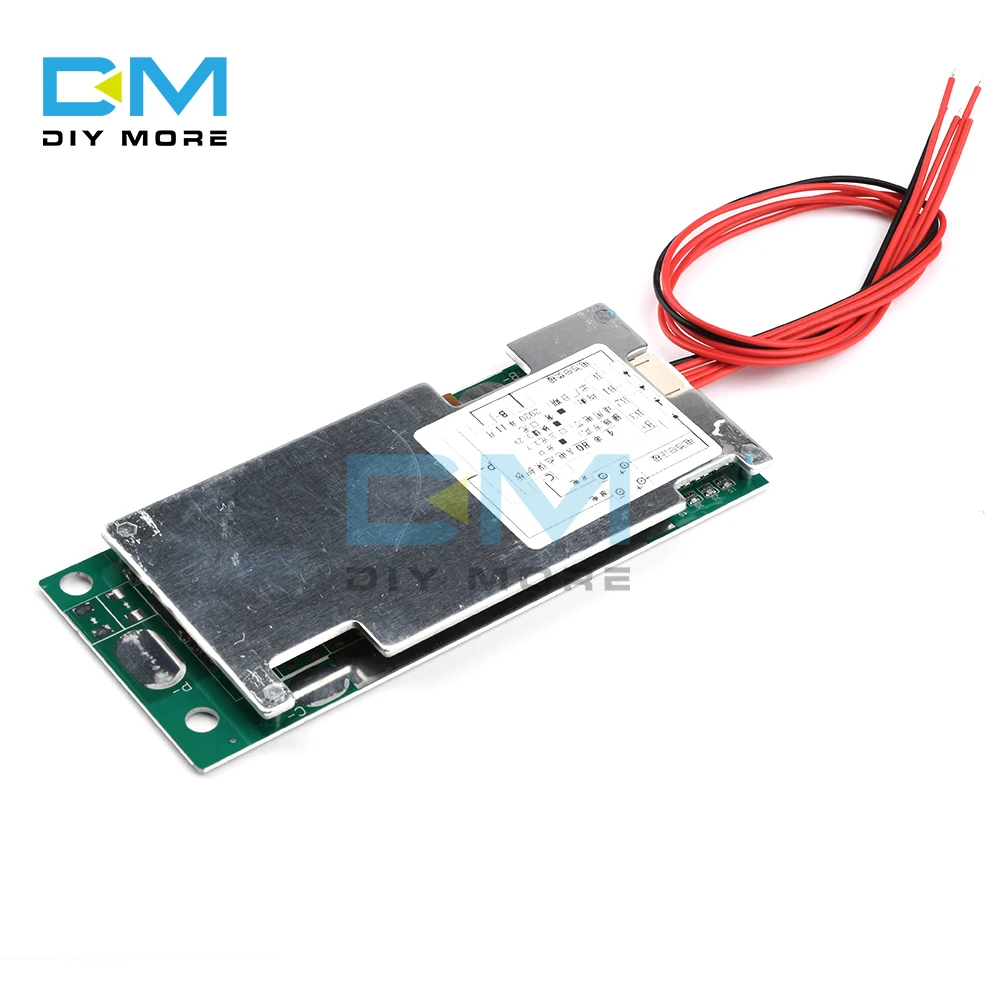 4S 4 Серийный серии 12V 80A баланс 18650 Батарея для защиты BMS Модуль платы блока