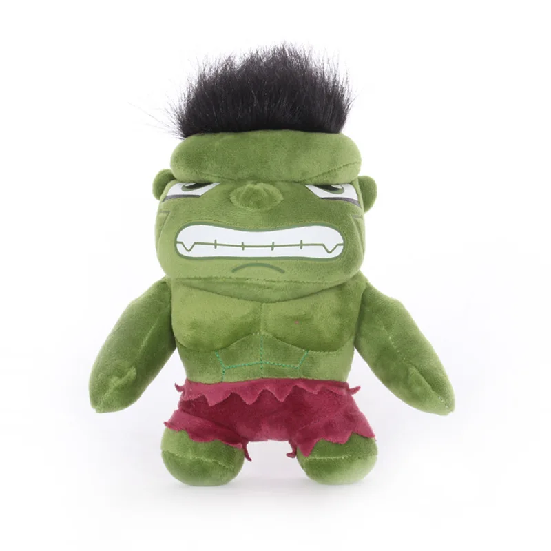 Marvel Figure Angry Hulk Plush Toys for Boys Children 20cm Soft Stuffed Plush Toys Dolls for Baby Toys Gifts for Kids Baby
