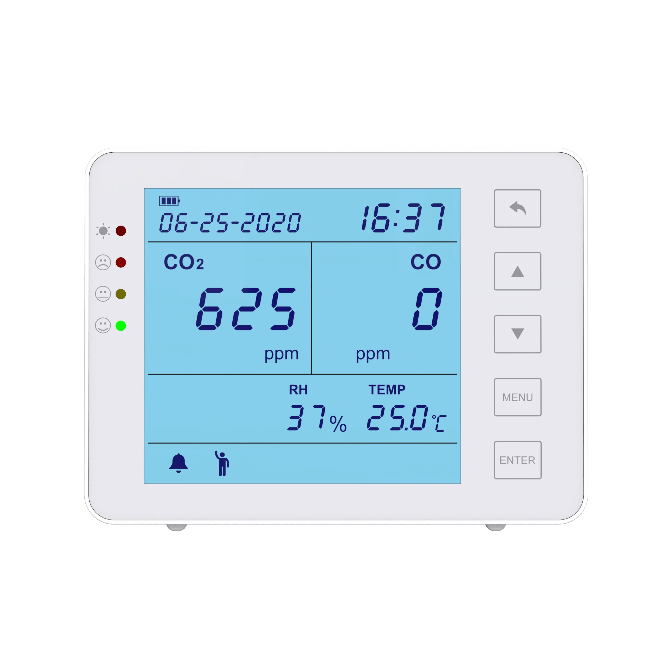 

Multi CO2 Monitor with CO ppm for Home Office School Hiospital CO2 Meter/ Controller