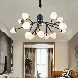 Современная светодиодная Люстра для гостиной, простые подвесные лампы для спальни, столовой, кабинета, модное креативное домашнее