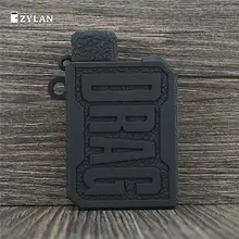 ZYLAN Case For Voopoo Drag Nano Pod Tc Box Mod Protective Silicone Shockproof Sleeve Cover Wrap Fit Voopoo Drag 3 Nano original voopoo drag mini 117w box mod tc kit 4400mah battery 5ml capacity vape box mod electronic cigarette vaporizer 510 pin