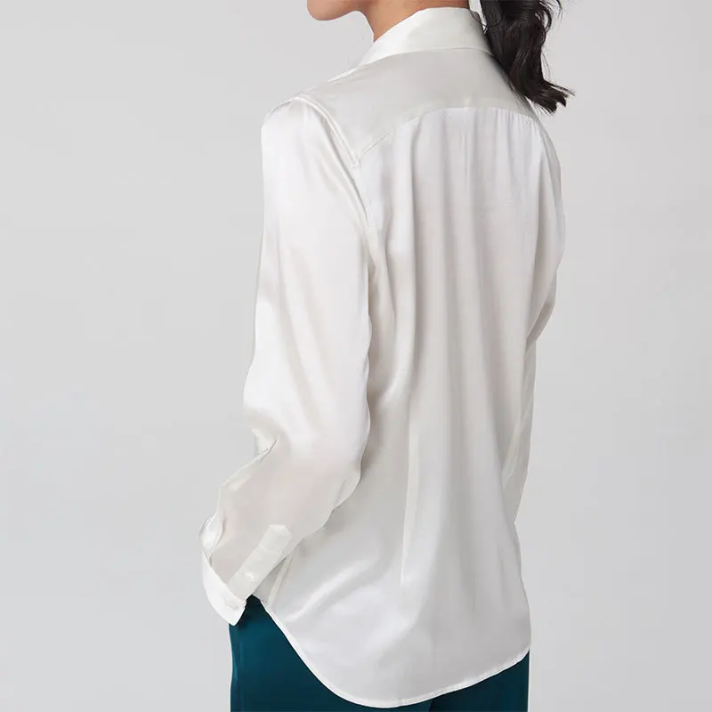 VOA new silk with black and white striped print