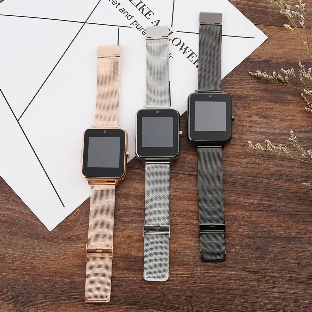Смарт-часы GT08 Z60 металлические часы Bluetooth Smartwatch фитнес-браслет поддержка sim-карты наручные часы для телефона Android PK DZ09