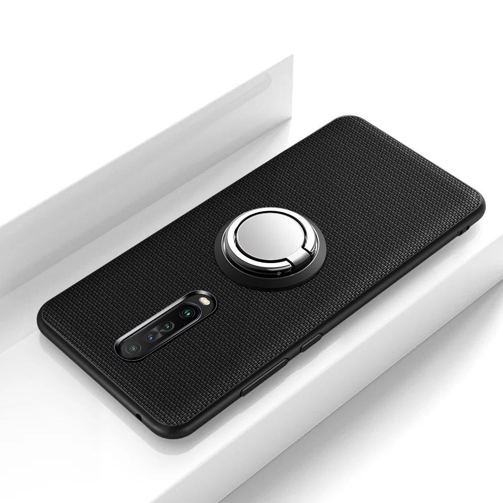 Для Red mi K30 5G чехол для автомобиля с магнитной подставкой и кольцом противоударный чехол для Xiaomi mi Note 10 9T красный mi Note 8T 8 7 Pro K20 K30 чехол