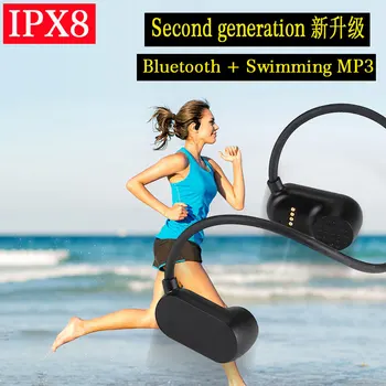 

IPX8 Mp3 Player Waterproof Swimming MP3 Bluetooth Outdoor Sport Headphone competition Bluetooth Music Player Headphone For Phone