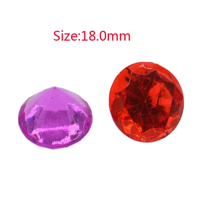 WELMATCH 500 Pezzi Diamanti Acrilici Rosa Per Vasi E Decorazioni Da Tavola, 0.9 Kg, 1.9 Cm Per Matrimoni, Feste E Compleanni