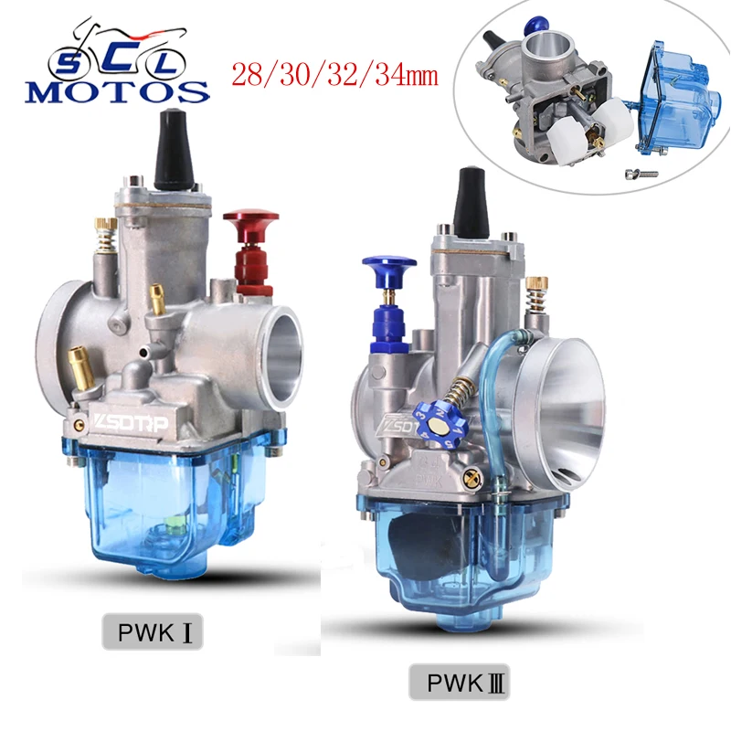 Sclmotos Keihin PWK 28 30 32 34 мм карбюратор Vergaser Carb с гидроабразивной струей Подходит для Honda
