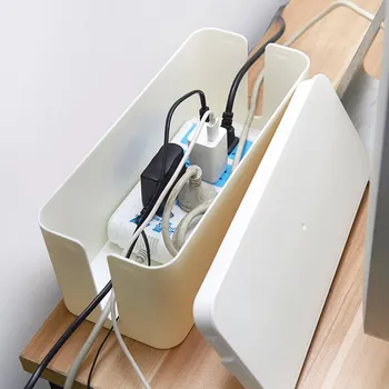 

Electric Wire Storage Box Whole Cable Box Patch Board Computer Cable Box Socket Plug Protection Take-up Cable Box