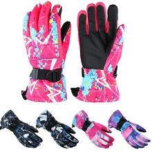 Зимние теплые перчатки для мужчин и женщин, спортивные перчатки с теплой подкладкой для велоспорта, кемпинга, пешего туризма, вождения, рыбалки, альпинизма, катания на лыжах