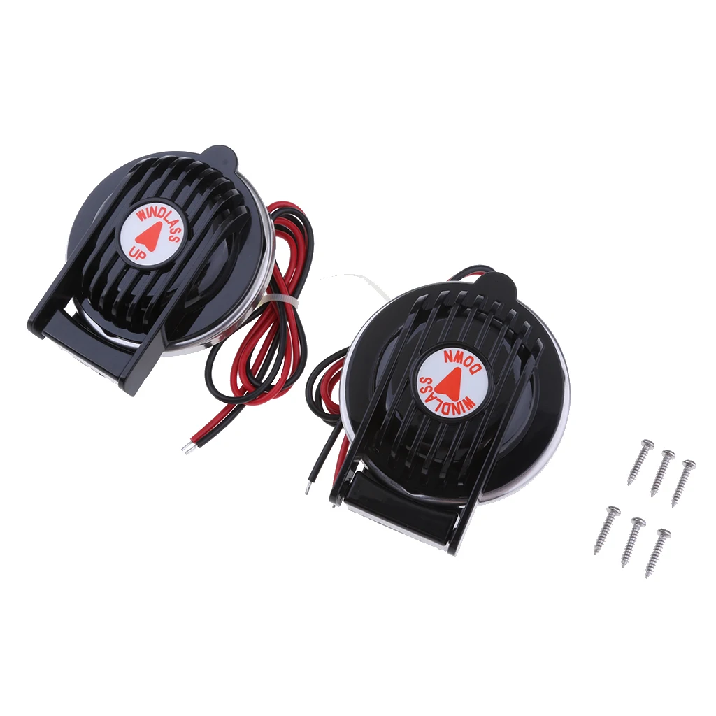 Marine Boat Anchor Windlass Winch Foot Compact Switch Up/Down